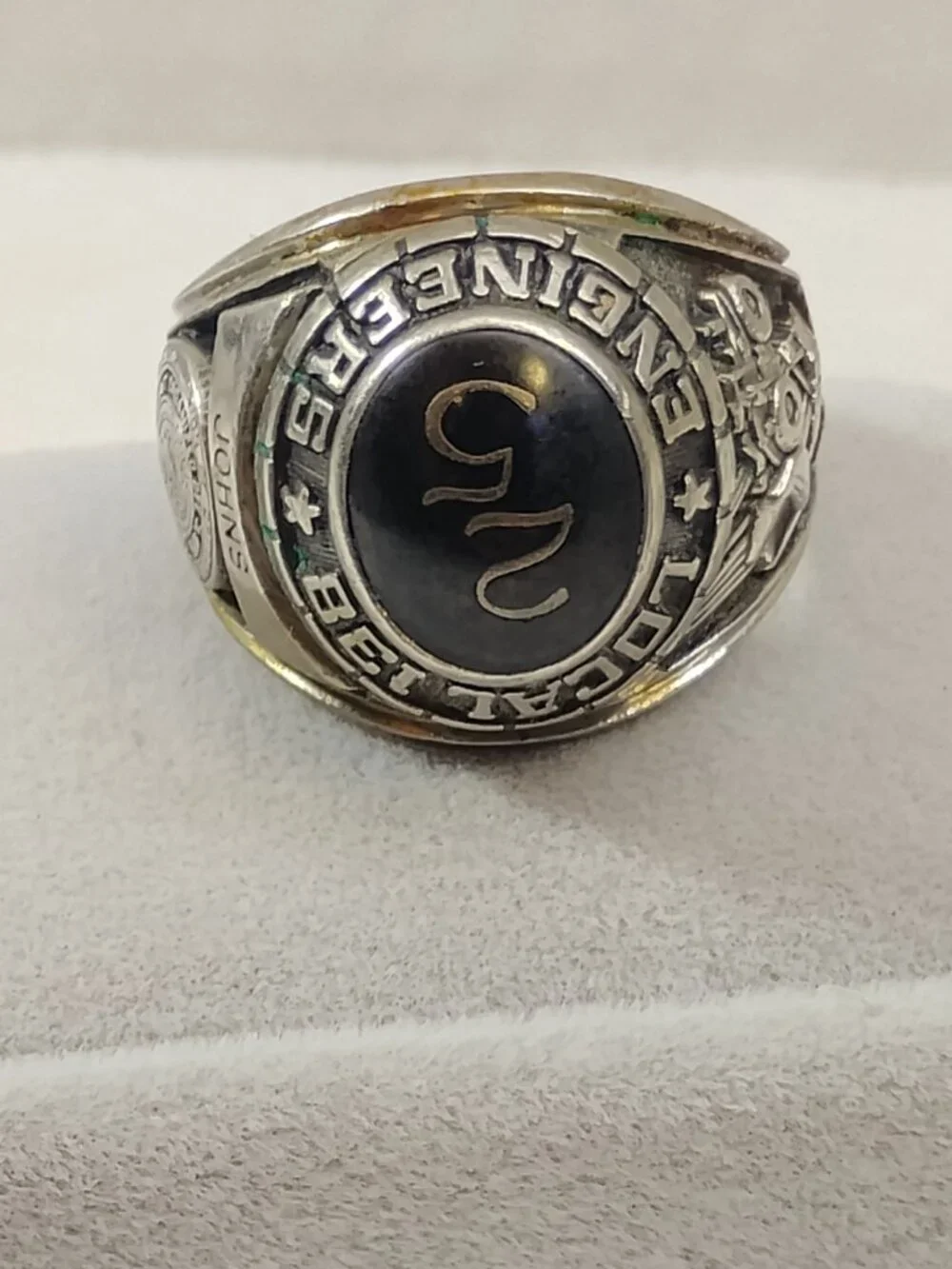 Union Ring 25 Year Jostens Local 138 Engineers 1983 Heavy Equipment READ